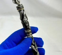 Jinhao Grey Black Snake Series Pen