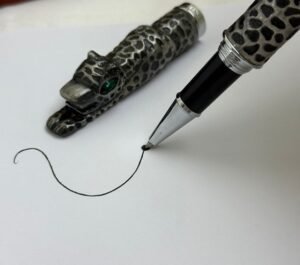 Jinhao Silver Leopard Pen ibi
