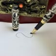 Jinhao Silver Black Dragon Pen ibi