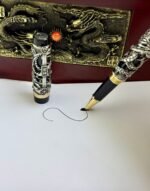 Jinhao Silver Black Dragon Pen ibi
