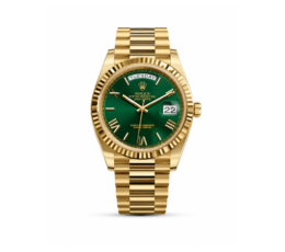 Rolex Day-Date President Gold Green Dial Automatic
