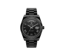 Rolex Day-Date President Black Edition Roman Dial Automatic