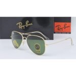 Ray-Ban Aviator Style Sunglasses (Green Shade)