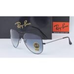 Ray-Ban Aviator Style Sunglasses (Blue Black Shade)