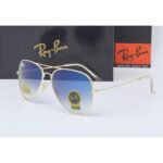 Ray-Ban Aviator Style Sunglasses (Purple Blue Shade)