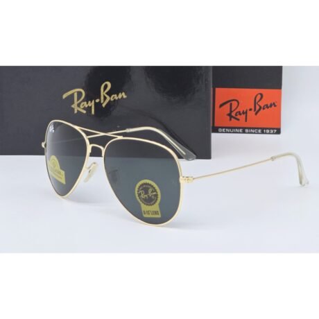 Ray-Ban Aviator Style Sunglasses (Black Shade)