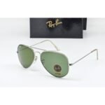 Ray-Ban Aviator Style Sunglasses (Light Green)