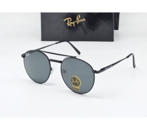 Ray-Ban Black Round Sunglasses