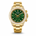Rolex Cosmograph Daytona Premium Automatic Watch with Stone Bezel