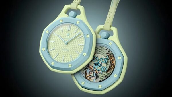 ⁦ساعة Audemars Piguet x Swatch كوارتز بطراز Royal Oak – إصدار فاخر⁩ - الصورة ⁦2⁩