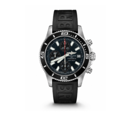 Breitling Chronograph Style Watch with Rubber Strap