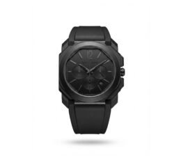 Bvlgari Men's Chronograph Watch - Stealth Black