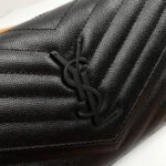 YSL classic cassandre chain wallet in grain de poudre leather - Image 7