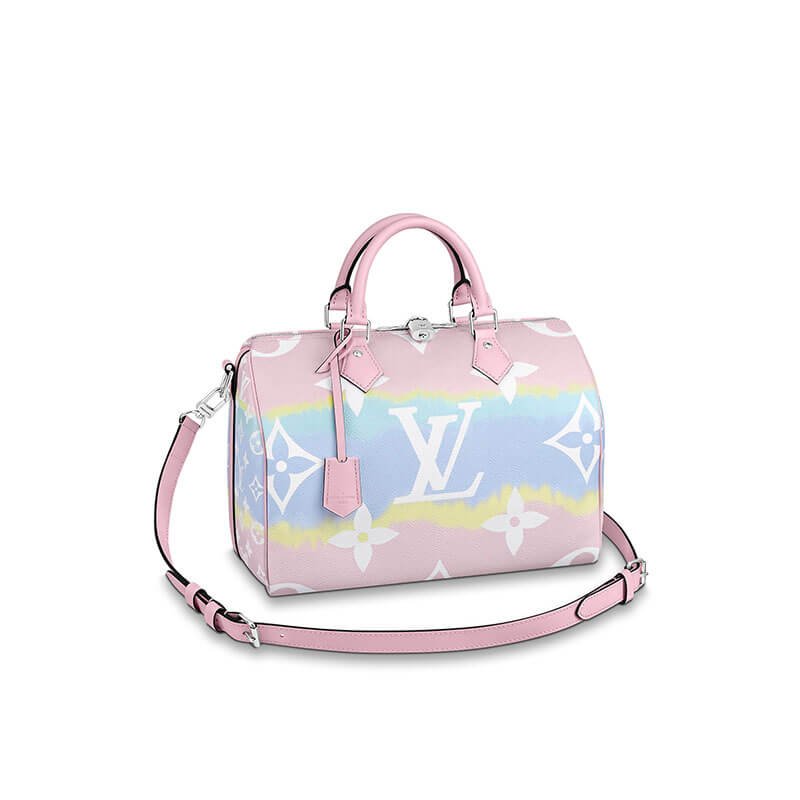 00baa21799464742fbfe5fa8cb0fb0a3.jpeg LV Escale Speedy Bandouliere 30 - Image 1