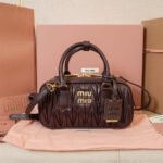 MIUMIU Medium Arcadie matelasse nappa Bag(HIGH-END GRADE) - Image 6