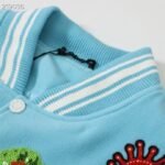 Yayoi Kusama Limited Edition Embroidered Baseball Jacket - Image 7