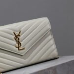 YSL cassandre chain wallet in lambskin - Image 7
