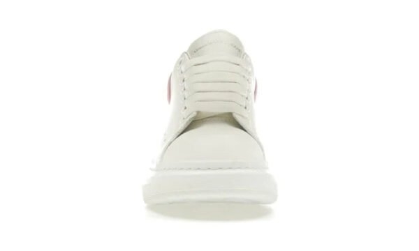 Oversize Bianco Bianco Rosa Glitter - Image 5