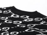 G-Label 2024SS Twisted Double-G Jacquard Knit Sweater - Image 5