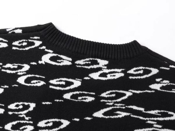 G-Label 2024SS Twisted Double-G Jacquard Knit Sweater - Image 5