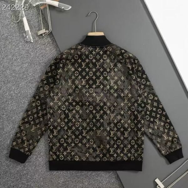 All-Over Monogram Jacquard Jacket - Image 6