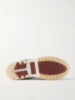 360 Flexy Walk Leather-Trimmed Knitted Wish® Wool Sneakers - Image 9