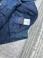 Denim Utility Waist Jacket - Image 5