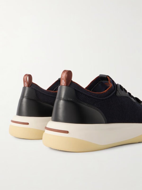 410 LP Walk Leather-Trimmed Wish® Wool Sneakers - Image 5