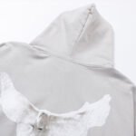 YZY GAP Hoodies Cement white - Image 5