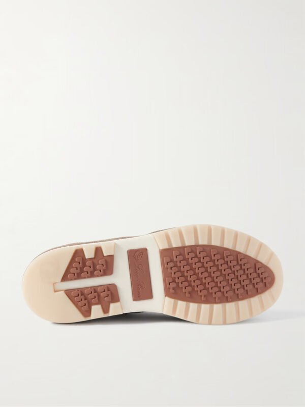 360 Flexy Walk Leather-Trimmed Wish® Wool Sneakers - Image 6
