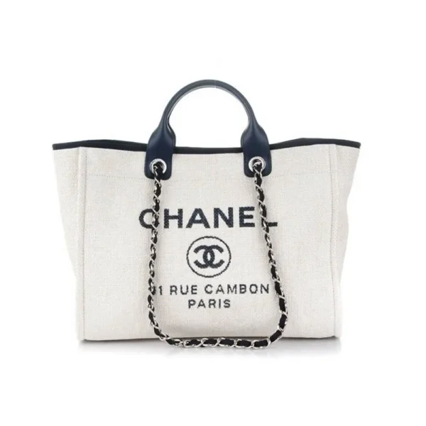 CHANEL Deauville Large Tote - Image 2