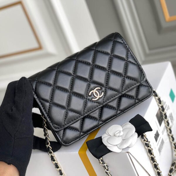 Chanel MINI WALLET ON CHAIN - Image 4