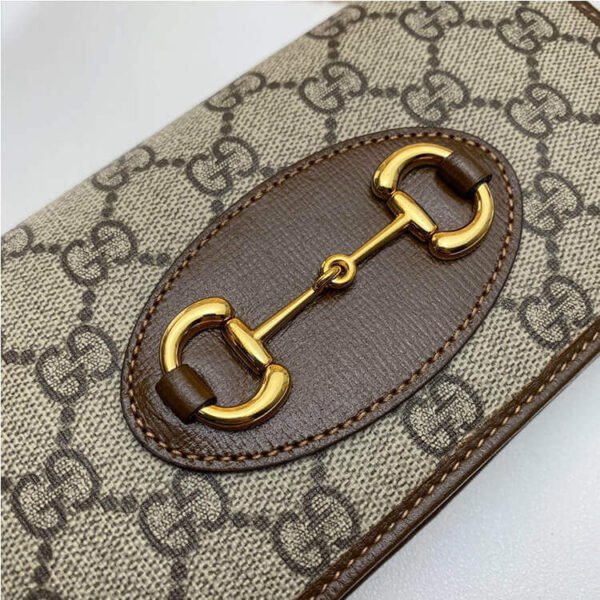 Gucci Horsebit 1955 Wallet With Chain - Image 5