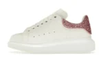 Oversize Bianco Bianco Rosa Glitter - Image 3