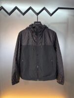 Winter New Thin Cotton Full Print Patchwork Hooded Jacket - Image 4