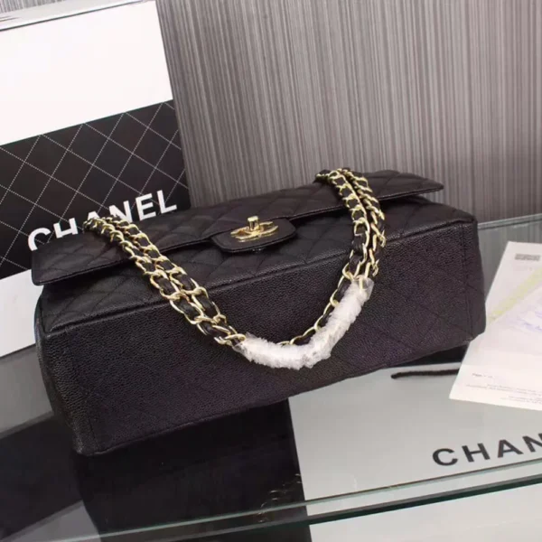CHANEL Classic Maxi Handbag - Image 7