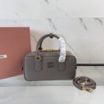 MIUMIU Medium Arcadie Leather Bag(HIGH-END GRADE) - Image 6