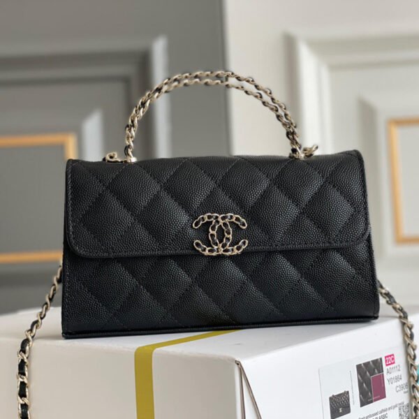 Chanel Flap Phone Holder with Chain(HIGH-END GRADE) - Image 3