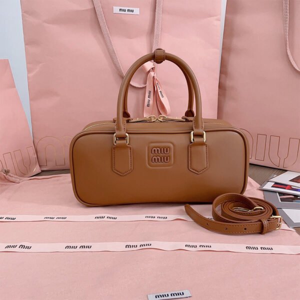 MIUMIU Large Arcadie Leather Bag(HIGH-END GRADE) - Image 3