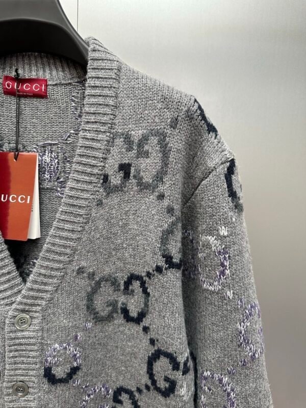 Gradient Wool Knit Cardigan – Early Fall 2025 Collection - Image 5