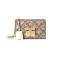 Padlock small berry shoulder bag