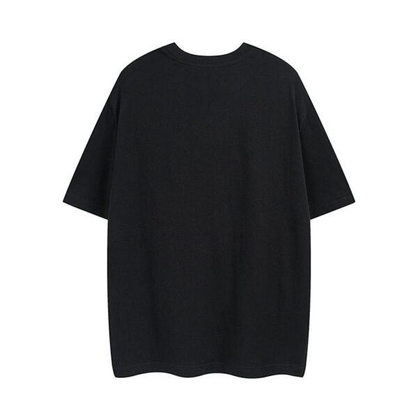 Gucci Blade Graphic Print Black Cotton Crew Neck T-Shirt - Image 3