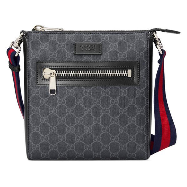 Gucci GG Black Small Messenger Bag - Image 2