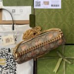 Padlock small berry shoulder bag - Image 5