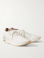 360 Flexy Leather-Trimmed Knitted Wish® Wool Sneakers - Image 7