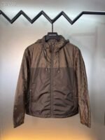 Winter New Thin Cotton Full Print Patchwork Hooded Jacket - Image 2