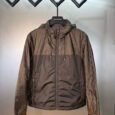 Winter New Thin Cotton Full Print Patchwork Hooded Jacket