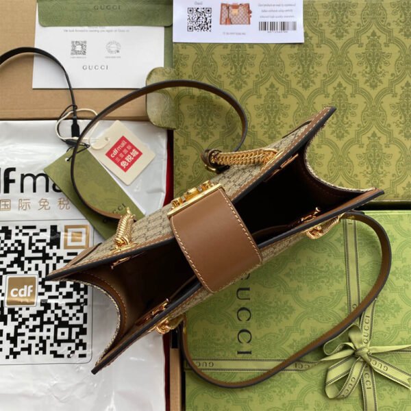 Padlock small GG shoulder bag - Image 5