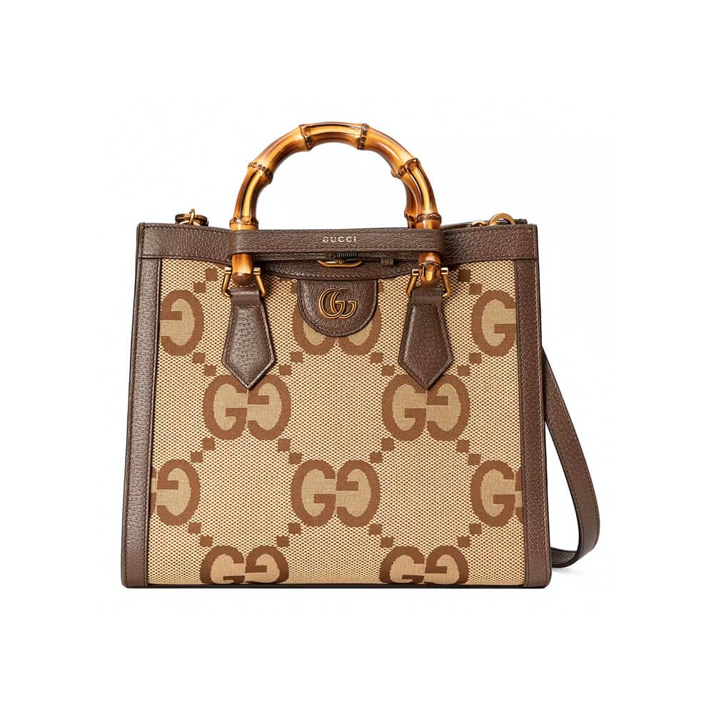 2421d247f74ffe24e72dcb03cbbb8722.jpeg Gucci Diana jumbo GG small tote bag - Image 1