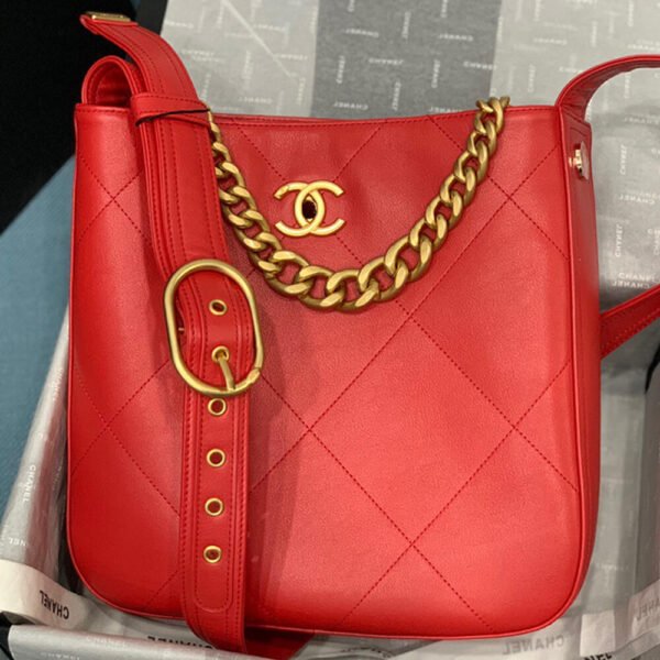 CHANEL HOBO HANDBAG - Image 4